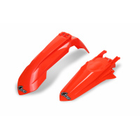 Fenders Kit neon orange for Ktm SX 250/XC 250 - SX 125/XC 125 - SX 150 - SX-F 350/XCF 350 - SX-F 450/XCF 450 - SX-F 250/XCF 2...