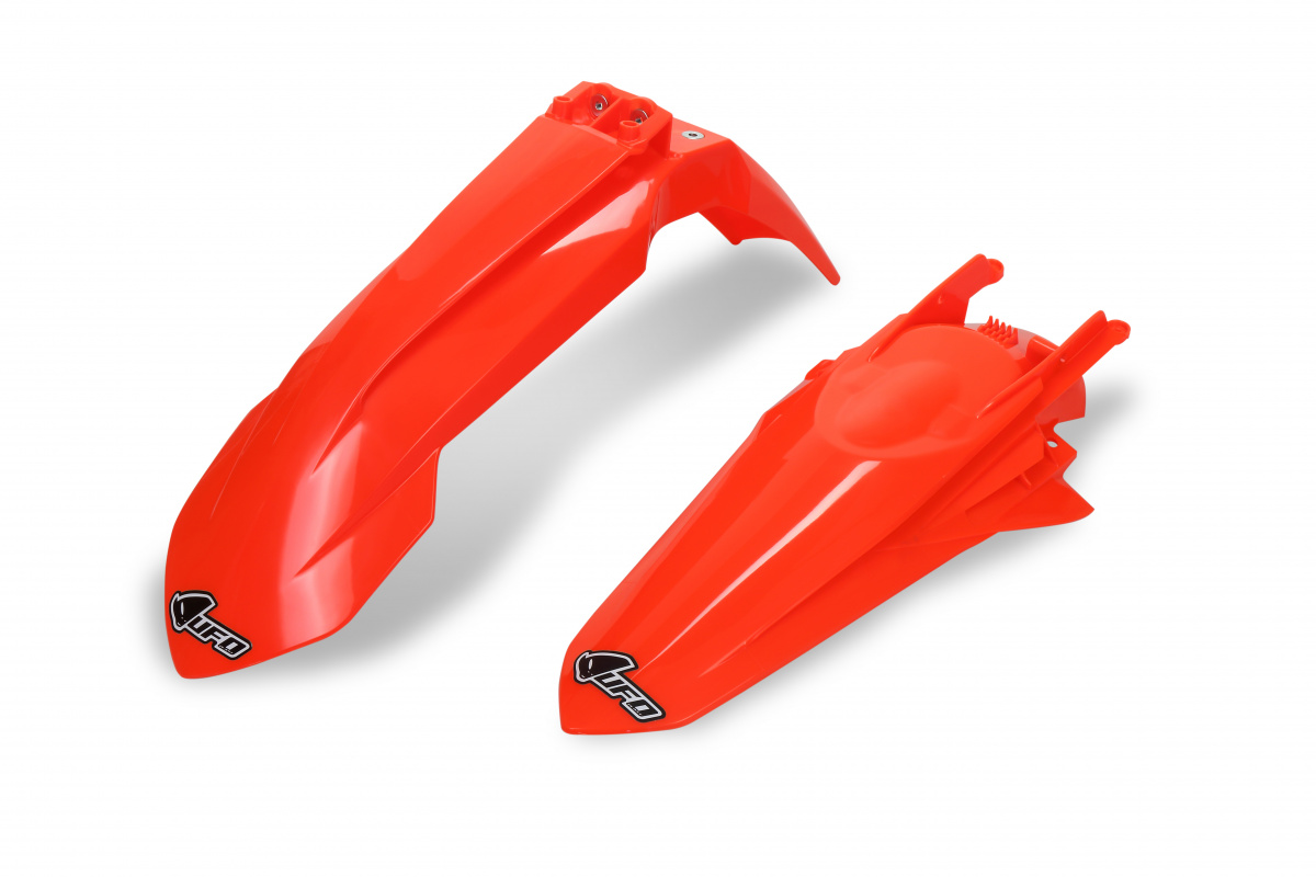 Fenders Kit neon orange for Ktm SX 250/XC 250 - SX 125/XC 125 - SX 150 - SX-F 350/XCF 350 - SX-F 450/XCF 450 - SX-F 250/XCF 2...