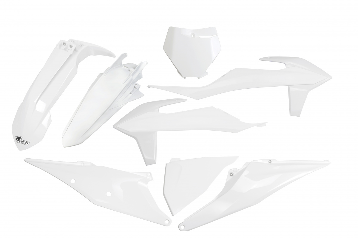 Plastic kit Ktm - white 047 - REPLICA PLASTICS - KTKIT522-047 - UFO Plast