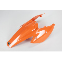 Rear fender - orange 127 - Ktm - REPLICA PLASTICS - KT03076-127 - UFO Plast