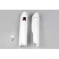 Fork Slider Protector + Quick Starter white for Ktm SX 250/XC 250 - SX 125/XC 125 - SX 150 - SX-F 350/XCF 350 - SX-F 450/XCF....