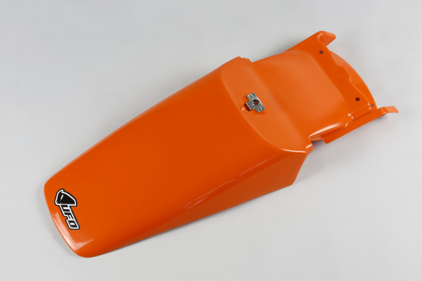 Rear fender / With support - orange 127 - Ktm - REPLICA PLASTICS - KT03048-127 - UFO Plast