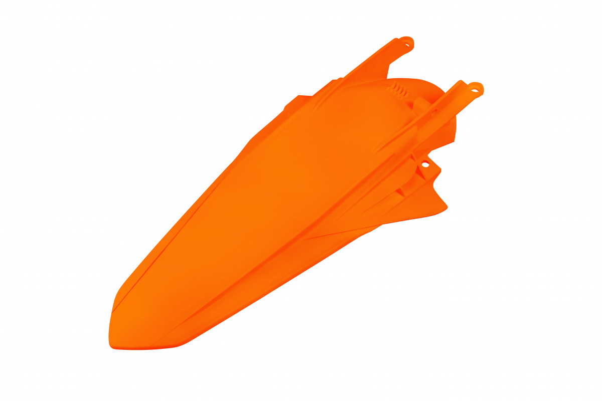 Rear fender / With pins - orange 127 - Ktm - REPLICA PLASTICS - KT05002-127 - UFO Plast