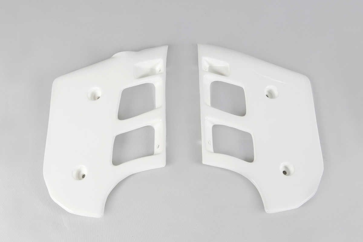 Radiator covers - white 047 - Ktm - REPLICA PLASTICS - KT03003-047 - UFO Plast