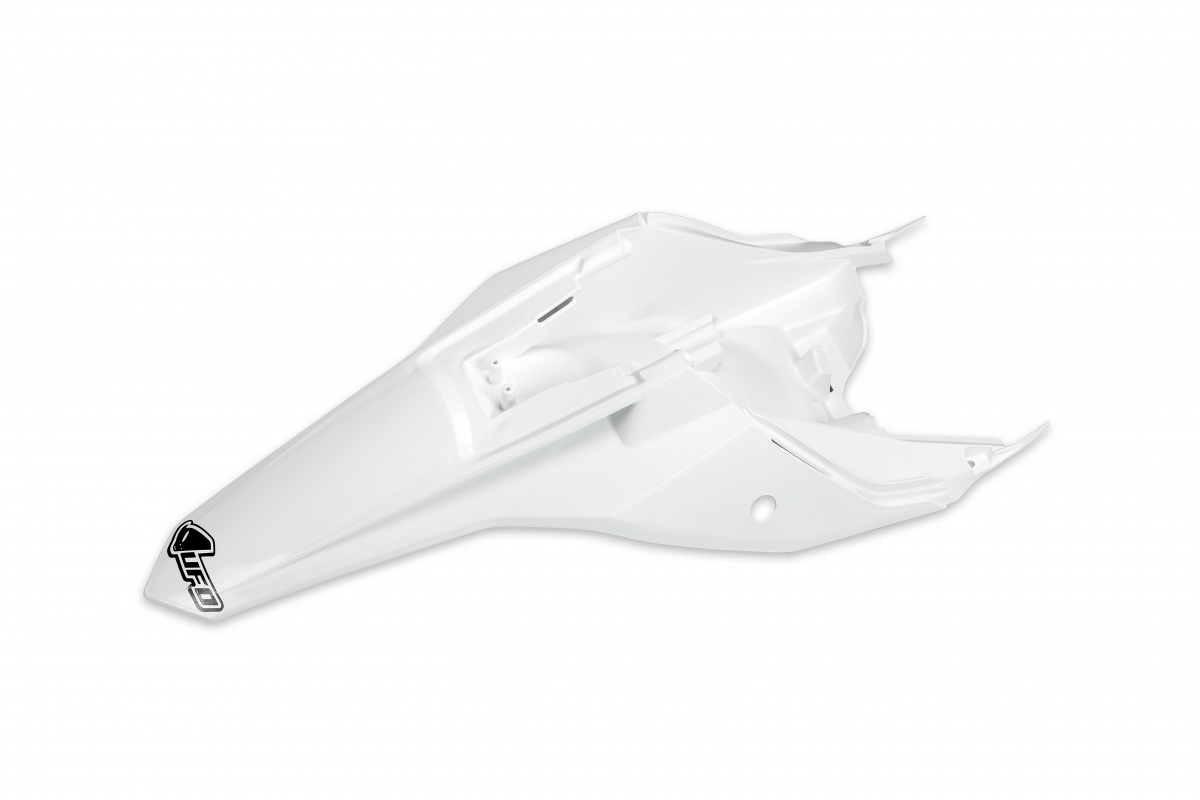 Rear fender - white 047 - Ktm - REPLICA PLASTICS - KT04072-047 - UFO Plast