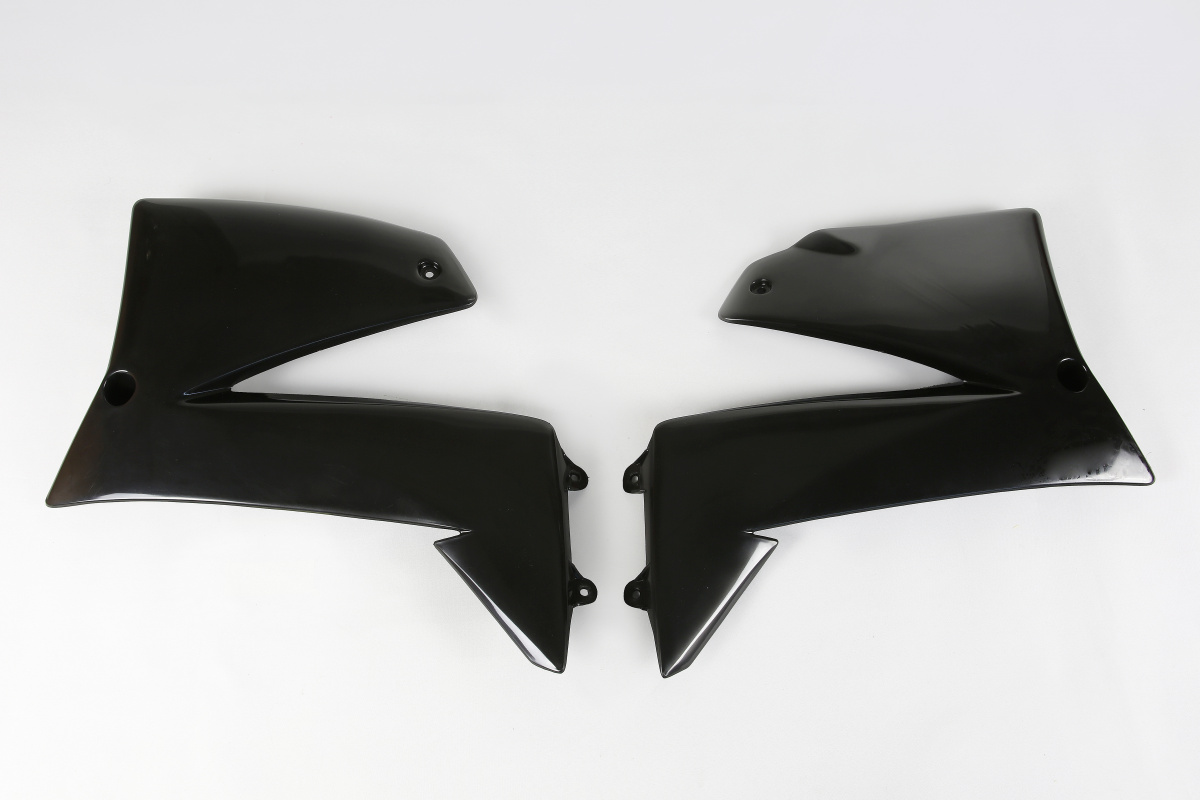 Radiator covers - black - Ktm - REPLICA PLASTICS - KT03013-001 - UFO Plast