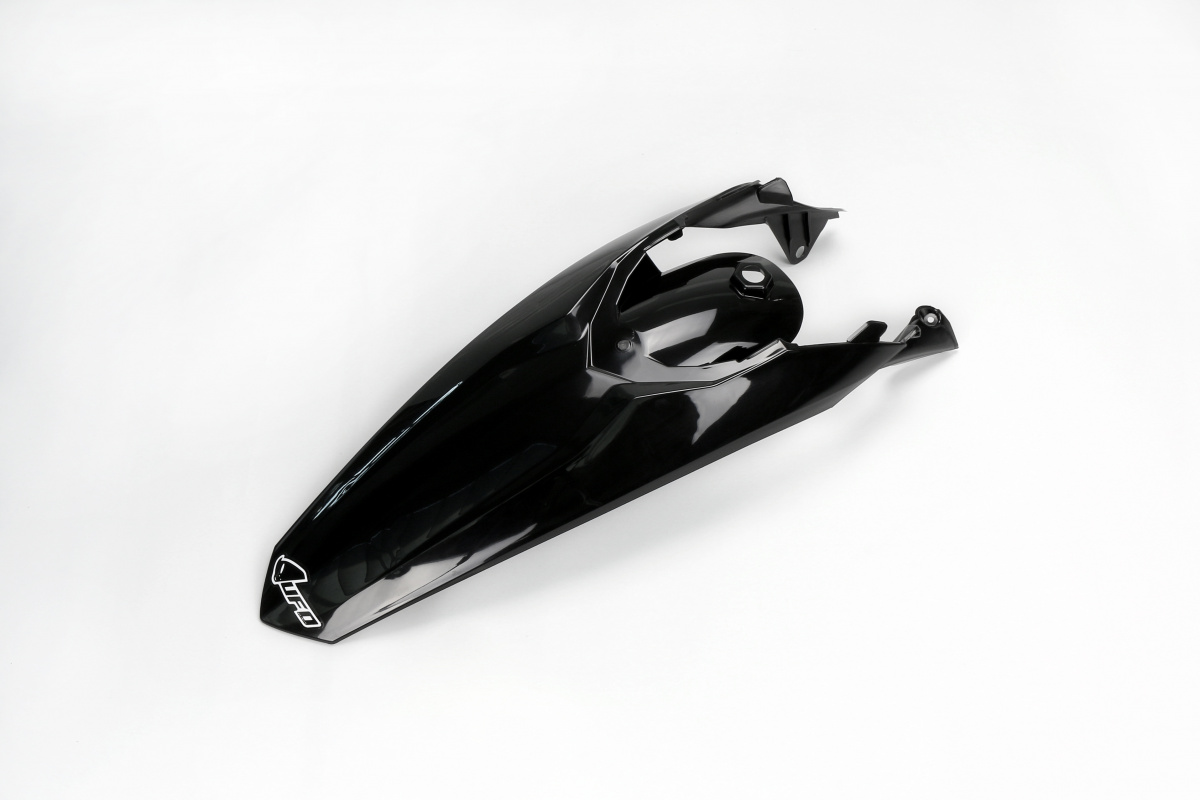 Rear fender / With pins - black - Ktm - REPLICA PLASTICS - KT04032-001 - UFO Plast