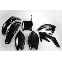 Plastic kit Honda - black - REPLICA PLASTICS - HOKIT104-001 - UFO Plast