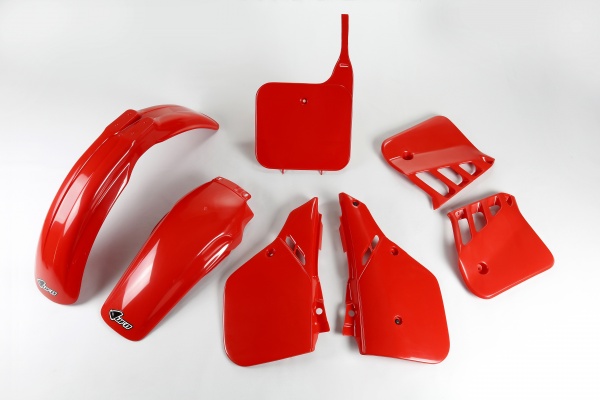 Plastic kit Honda - red 061 - REPLICA PLASTICS - HOKIT093-061 - UFO Plast