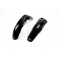 Fenders Kit black for Honda CR 125 (2002-03) - CR 250 (2002-03) - REPLICA PLASTICS - HOFK101-001 - Ufo Plast