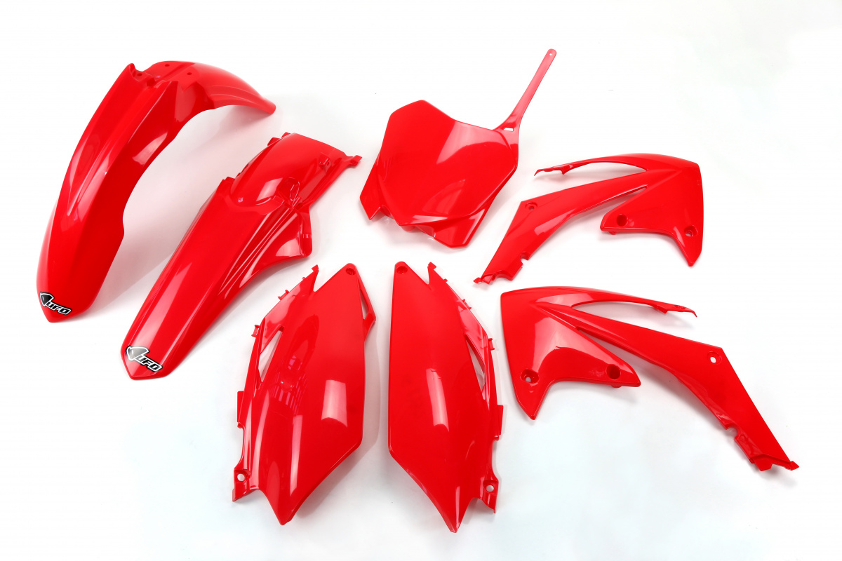 Plastic kit / USA Honda - red 070 - REPLICA PLASTICS - HOKIT115-070 - UFO Plast