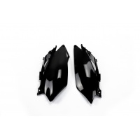 Side Panels black for Honda CRF 250R (2011-13) - CRF 450R (2011-12) - REPLICA PLASTICS - HO04648-001 - Ufo Plast