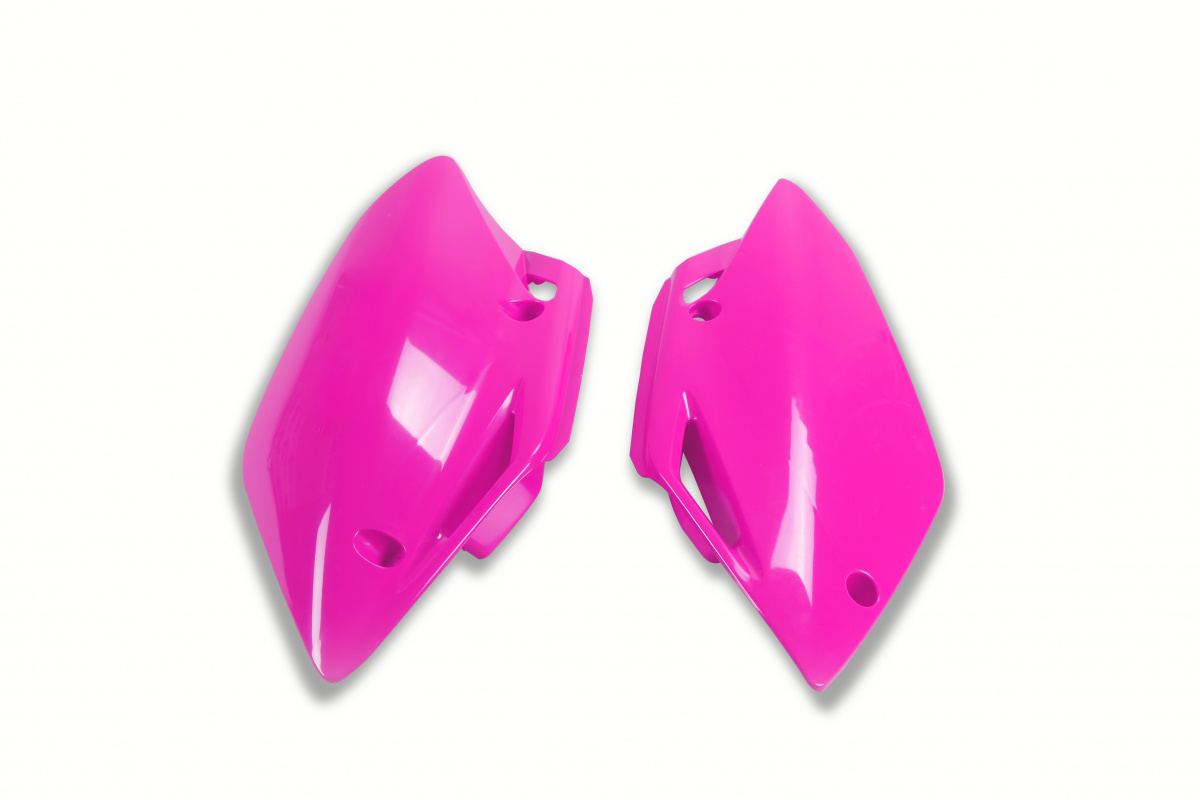 Side panels - neon pink - Honda - REPLICA PLASTICS - HO04620-P - UFO Plast