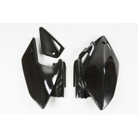 Side panels - black - Honda - REPLICA PLASTICS - HO04601-001 - UFO Plast