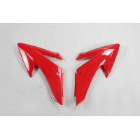 Radiator covers - red 070 - Honda - REPLICA PLASTICS - HO04650-070 - UFO Plast