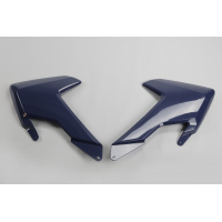 Radiator covers - blue 087 - Husqvarna - REPLICA PLASTICS - HU03365-087 - UFO Plast