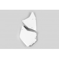 Side panels / Left side - white 047 - Kawasaki - REPLICA PLASTICS - KA03746-047 - UFO Plast