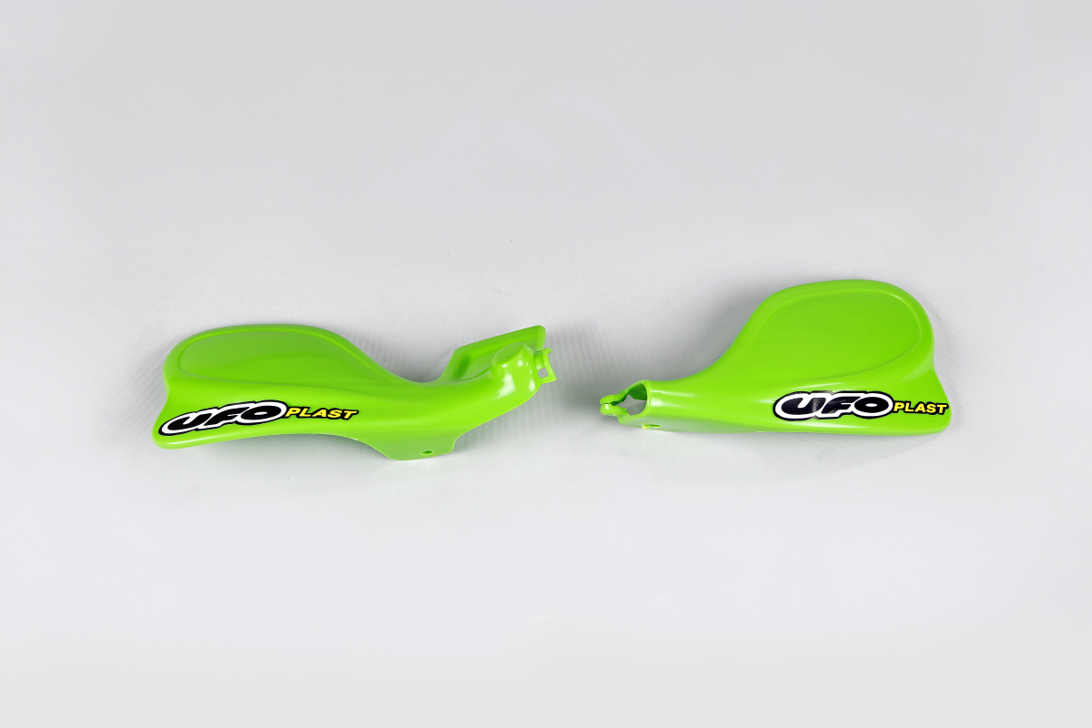 Mixed spare parts / Handguards - green - Kawasaki - REPLICA PLASTICS - KA03728-026 - UFO Plast