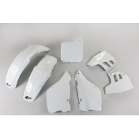 Plastic Kit white for Suzuki RM 125 (1992) - REPLICA PLASTICS - SUKIT397-041 - Ufo Plast