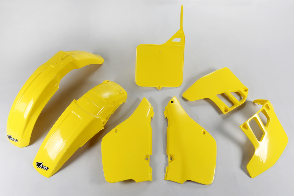 Plastic Kit OEM Color for Suzuki RM 125 (1989-91) - REPLICA PLASTICS - SUKIT399-999 - Ufo Plast