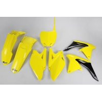 Plastic kit Suzuki - yellow 102 - REPLICA PLASTICS - SUKIT411-102 - UFO Plast