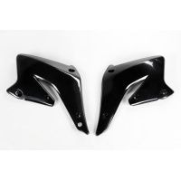 Radiator covers - black - Suzuki - REPLICA PLASTICS - SU03933-001 - UFO Plast