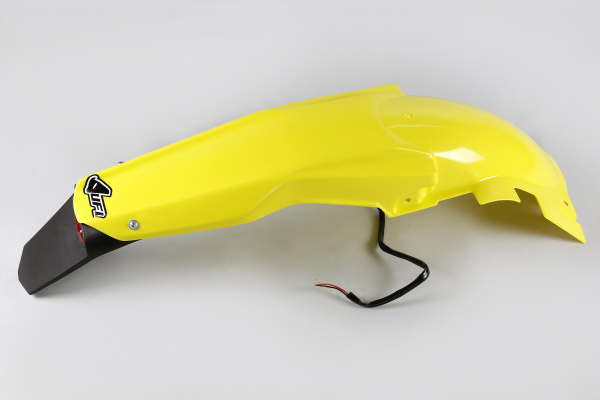 Rear fender / Enduro LED - yellow 102 - Suzuki - REPLICA PLASTICS - SU04911-102 - UFO Plast