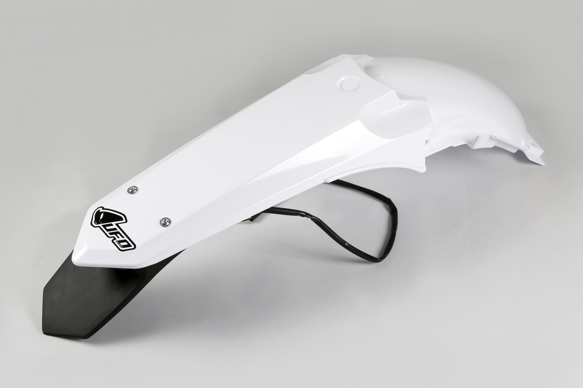 Rear Fender white for Yamaha YZ 125 (2015-21) - YZ 250 (2015-21) - REPLICA PLASTICS - YA04845-046 - Ufo Plast