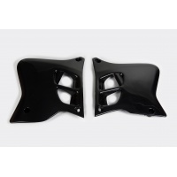 Radiator Covers black for Yamaha YZ 125 (1993-95) - YZ 250 (1993-95) - REPLICA PLASTICS - YA02856-001 - Ufo Plast