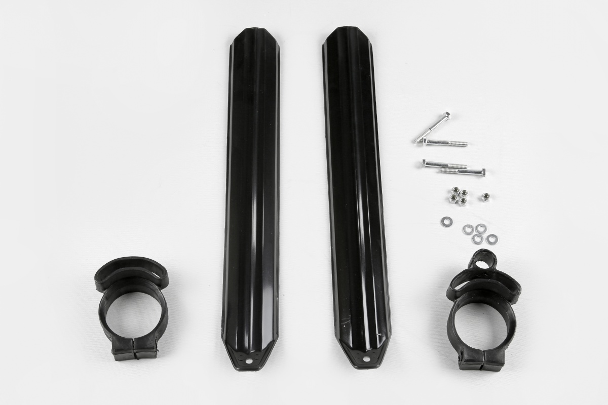 Motocross WP fork protectors black - Disc & stem covers - CD01517-001 - UFO Plast