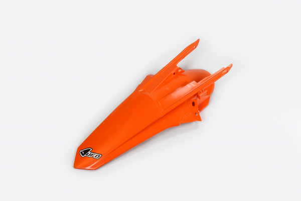 Rear fender / With pins - orange 127 - Ktm - REPLICA PLASTICS - KT04081-127 - UFO Plast
