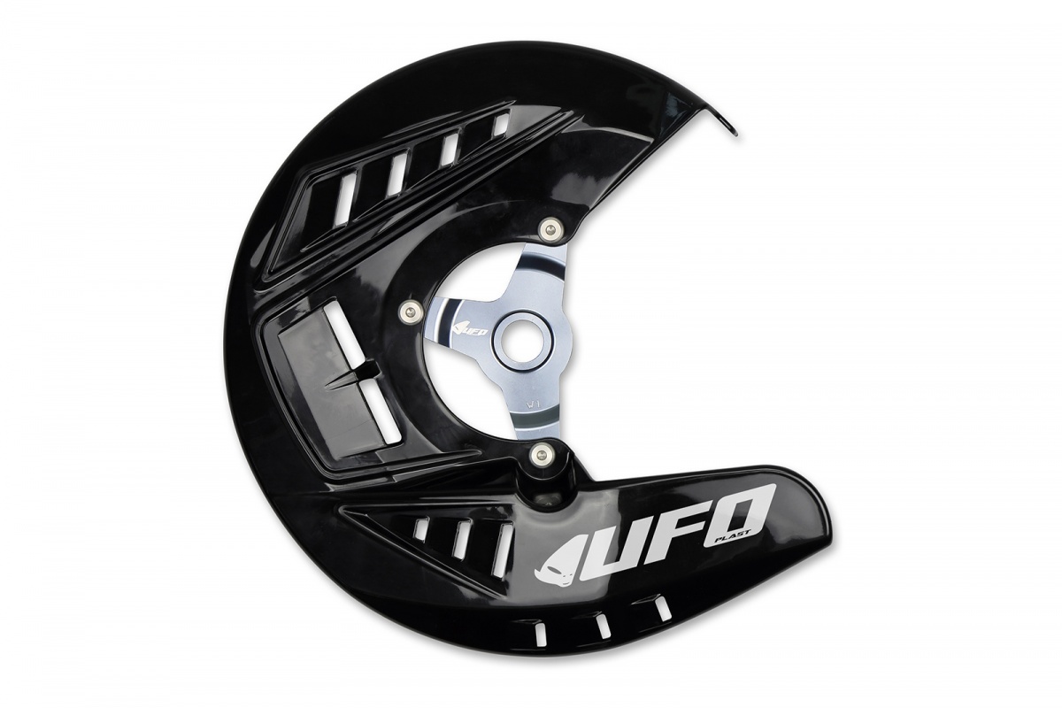 Disc Covers black for Suzuki RMZ 250 (2013-25) - RMZ 450 (2013-25) - REPLICA PLASTICS - SU04936-001 - Ufo Plast