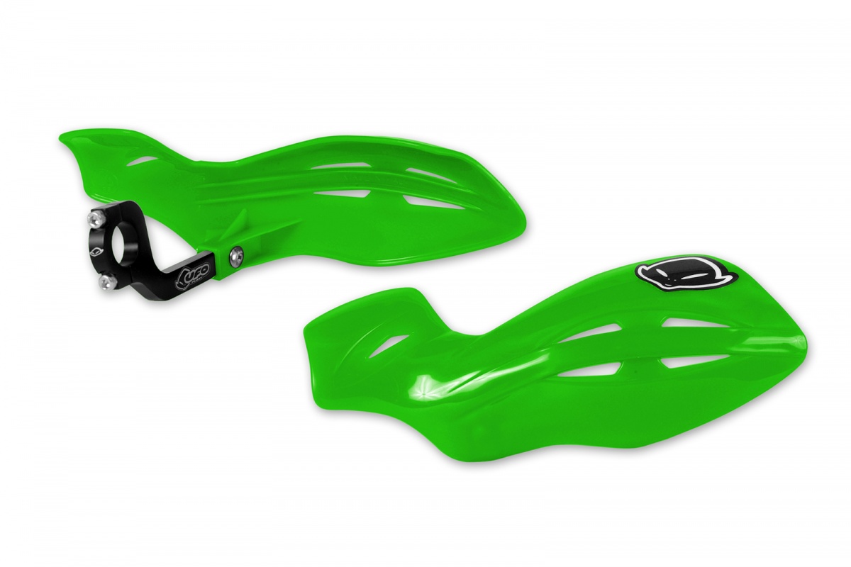 Motocross handguards Gravity green - Handguards - PM01631-026 - UFO Plast