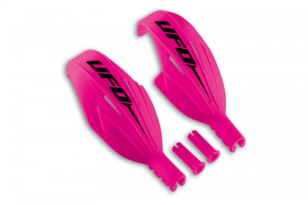 Ski handguards Slalom pink for kids - Snow - SK09177-P - UFO Plast