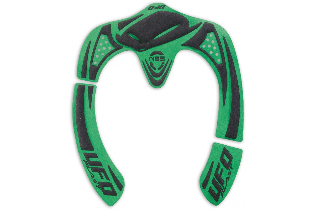 Nss Neck Support System graphic kit green - Neck supports - PC02290-A - UFO Plast