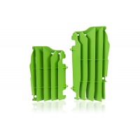 Motocross radiator louvers for Kawasaki green - Radiator Louvers - AC02471 - UFO Plast