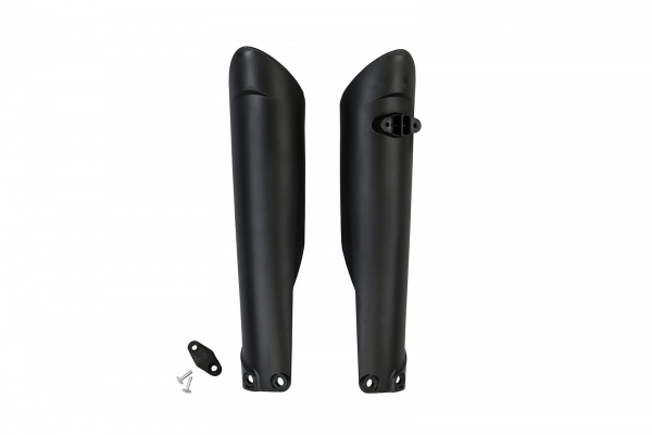 Fork slider protectors - black - Ktm - REPLICA PLASTICS - KT04055-001 - UFO Plast