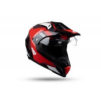 Motocross enduro helmet Aries black and red - PROTECTION - HE163 - UFO Plast