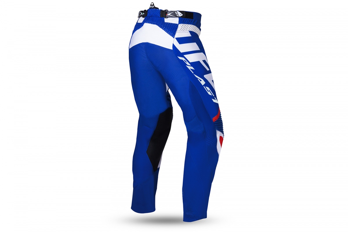 Motocross Takeda pants blue, white and red - ADULT - PI04503-CB - UFO Plast