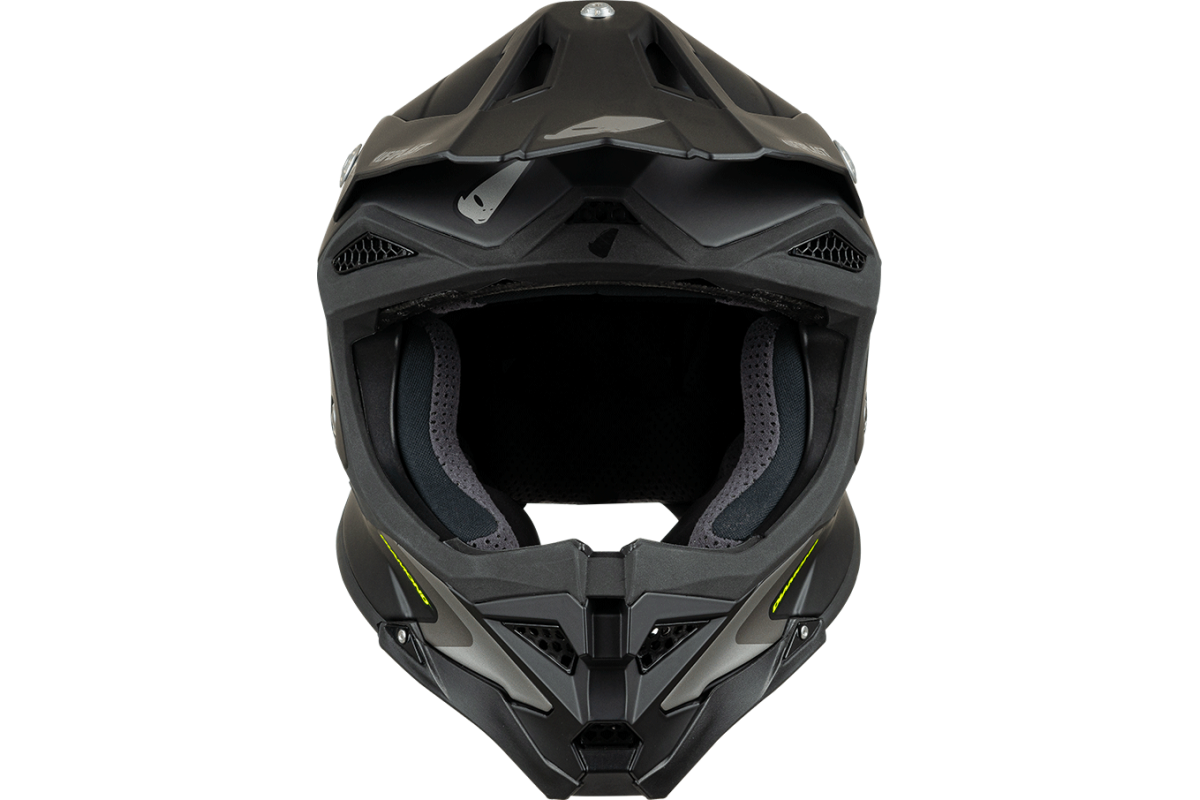 Motocross helmet Diamond black - ADULT - He053 - UFO Plast