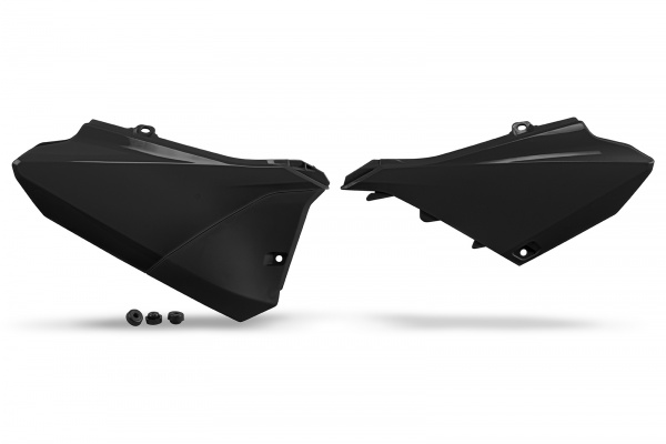 Side panels - black -Yamaha - REPLICA PLASTICS - YA04883-001 - UFO Plast