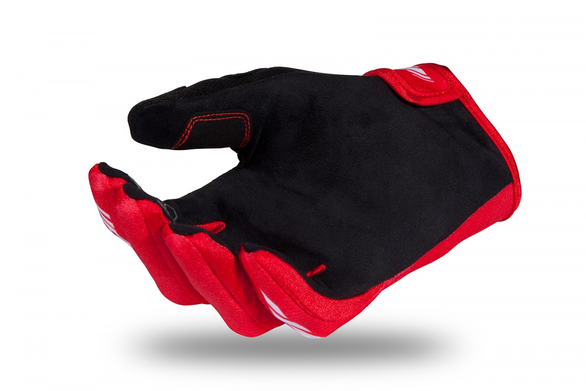 Motocross Skill gloves for kids red - Gloves - GU04533-B - UFO Plast