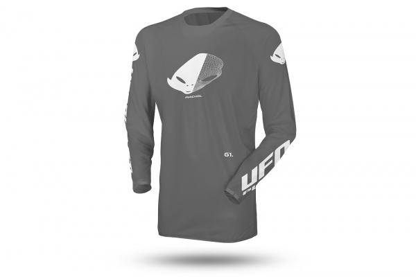 Motocross Radial jersey grey - 2023 COLLECTION - MG04527-E - UFO Plast