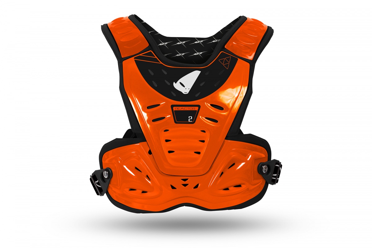 Motocross Reactor Chest Protector neon orange - Chest protectors - BP03002-FFLU - UFO Plast