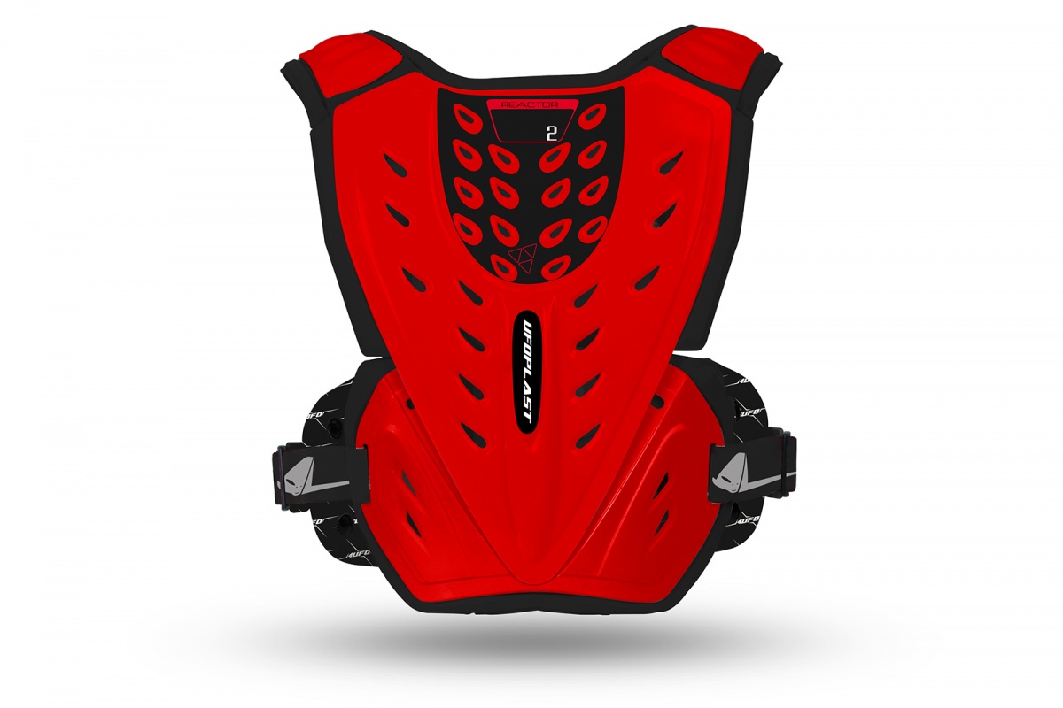 Motocross Reactor Chest Protector for kids red - Chest protectors - BP03050-B - UFO Plast