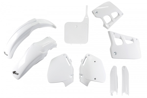 Full plastic kit - Honda - white - REPLICA PLASTICS - HOKIT097F-041 - UFO Plast