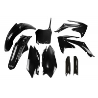 Full Plastic Kit black for Honda CRF 250R (2010) - CRF 450R (2009-10) - REPLICA PLASTICS - HOKIT113F-001 - Ufo Plast