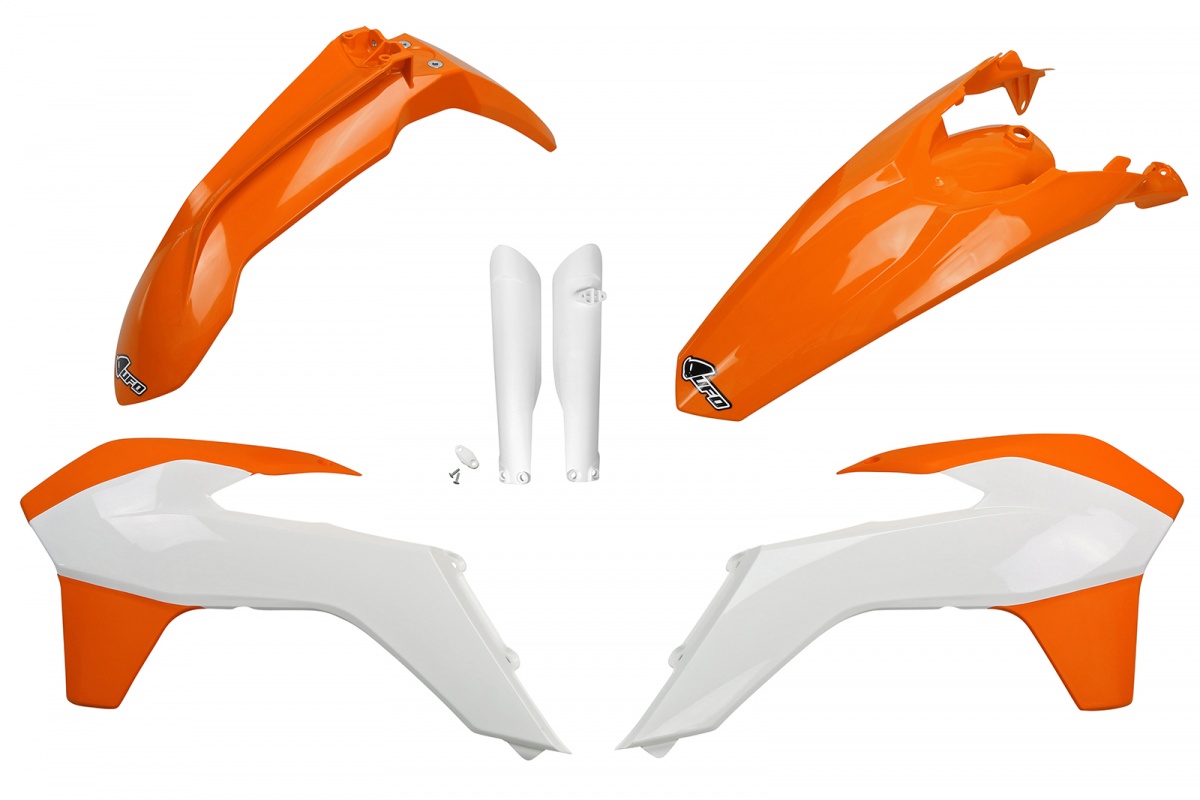 Full Plastic Kit OEM Color 15-16 for Ktm EXC 125/XC W125 - EXC 200 - EXC 250/XC W250 - EXC-F 250/XCF W250 - EXC 300/XC W300 ....