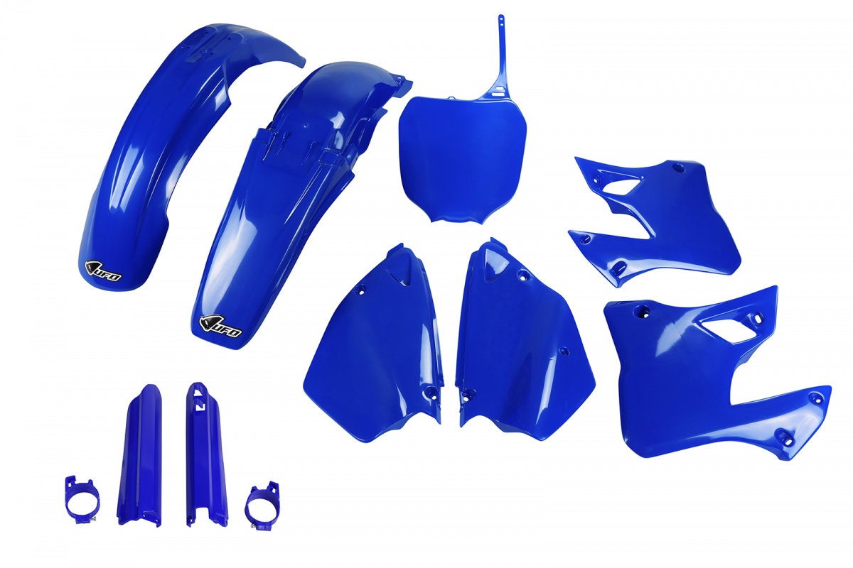 Full Plastic Kit blue for Yamaha YZ 125 (2000-01) - YZ 250 (2000-01) - REPLICA PLASTICS - YAKIT300F-089 - Ufo Plast