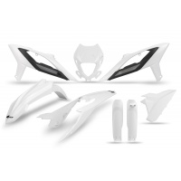 Full Plastic Kit white for Beta RR 250 (2023-24) - RR 300 (2023-24) - RR 350 (2023-24) - RR 400 (2023-24) - RR 450 (2023-24) ...